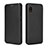 Funda de Cuero Cartera con Soporte Carcasa L06Z para Samsung Galaxy A21 SC-42A Negro