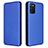 Funda de Cuero Cartera con Soporte Carcasa L06Z para Samsung Galaxy M02s Azul