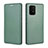 Funda de Cuero Cartera con Soporte Carcasa L06Z para Samsung Galaxy S10 Lite Verde