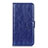 Funda de Cuero Cartera con Soporte Carcasa L07 para Huawei Mate 40 Pro+ Plus Azul