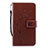 Funda de Cuero Cartera con Soporte Carcasa L07 para Huawei P30 Marron