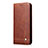 Funda de Cuero Cartera con Soporte Carcasa L07 para Huawei P40 Lite Marron