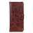 Funda de Cuero Cartera con Soporte Carcasa L07 para Realme V5 5G Marron