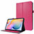 Funda de Cuero Cartera con Soporte Carcasa L07 para Samsung Galaxy Tab S7 11 Wi-Fi SM-T870 Rosa Roja