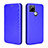 Funda de Cuero Cartera con Soporte Carcasa L07Z para Realme V3 5G Azul