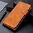 Funda de Cuero Cartera con Soporte Carcasa L08 para OnePlus 8T 5G Naranja