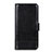 Funda de Cuero Cartera con Soporte Carcasa L09 para Huawei Enjoy 10S Negro