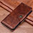 Funda de Cuero Cartera con Soporte Carcasa L09 para Huawei P40 Lite E Marron