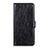 Funda de Cuero Cartera con Soporte Carcasa L09 para Motorola Moto G Fast Negro