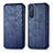 Funda de Cuero Cartera con Soporte Carcasa L09 para Sony Xperia 5 II Azul