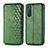 Funda de Cuero Cartera con Soporte Carcasa L09 para Sony Xperia 5 II Verde