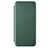 Funda de Cuero Cartera con Soporte Carcasa L09Z para Samsung Galaxy M02s Verde