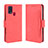 Funda de Cuero Cartera con Soporte Carcasa L10 para Samsung Galaxy M21s Rojo