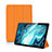Funda de Cuero Cartera con Soporte Carcasa L11 para Huawei MediaPad M6 10.8 Naranja