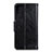 Funda de Cuero Cartera con Soporte Carcasa L12 para Huawei Honor 30S Negro