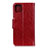 Funda de Cuero Cartera con Soporte Carcasa L12 para Huawei Honor 30S Rojo Rosa