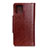 Funda de Cuero Cartera con Soporte Carcasa L14 para Huawei Honor 30S Marron