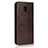 Funda de Cuero Cartera con Soporte Carcasa L16 para Xiaomi Redmi 8A Marron