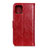 Funda de Cuero Cartera con Soporte Carcasa L17 para Huawei Honor 30S Rojo