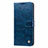 Funda de Cuero Cartera con Soporte Carcasa L23 para Samsung Galaxy A71 5G Azul Cielo