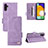 Funda de Cuero Cartera con Soporte Carcasa LZ3 para Samsung Galaxy A13 5G Morado