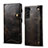 Funda de Cuero Cartera con Soporte Carcasa M01T para Samsung Galaxy S21 Plus 5G Negro