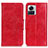 Funda de Cuero Cartera con Soporte Carcasa M02L para Motorola Moto Edge X30 Pro 5G Rojo