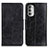 Funda de Cuero Cartera con Soporte Carcasa M02L para Motorola Moto G Stylus (2022) 4G Negro