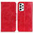 Funda de Cuero Cartera con Soporte Carcasa M02L para Samsung Galaxy A23 5G Rojo