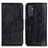 Funda de Cuero Cartera con Soporte Carcasa M02L para Samsung Galaxy Quantum2 5G Negro