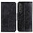 Funda de Cuero Cartera con Soporte Carcasa M02L para Sony Xperia 1 III Negro