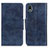 Funda de Cuero Cartera con Soporte Carcasa M02L para Sony Xperia Ace III Azul