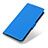 Funda de Cuero Cartera con Soporte Carcasa M04L para Motorola Moto Edge 30 Pro 5G Azul