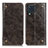 Funda de Cuero Cartera con Soporte Carcasa M04L para Samsung Galaxy M32 4G Bronze