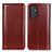 Funda de Cuero Cartera con Soporte Carcasa M05L para Samsung Galaxy Quantum2 5G Marron