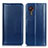 Funda de Cuero Cartera con Soporte Carcasa M05L para Samsung Galaxy XCover 5 SM-G525F Azul