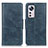 Funda de Cuero Cartera con Soporte Carcasa M06L para Xiaomi Mi 12X 5G Azul