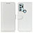 Funda de Cuero Cartera con Soporte Carcasa M07L para Motorola Moto G60s Blanco