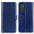 Funda de Cuero Cartera con Soporte Carcasa M07L para Samsung Galaxy Quantum2 5G Azul