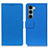 Funda de Cuero Cartera con Soporte Carcasa M08L para Motorola Moto Edge S30 5G Azul