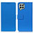 Funda de Cuero Cartera con Soporte Carcasa M08L para Samsung Galaxy M33 5G Azul