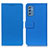 Funda de Cuero Cartera con Soporte Carcasa M08L para Samsung Galaxy M52 5G Azul