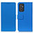 Funda de Cuero Cartera con Soporte Carcasa M08L para Samsung Galaxy Quantum2 5G Azul