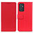 Funda de Cuero Cartera con Soporte Carcasa M08L para Samsung Galaxy Quantum2 5G Rojo