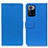 Funda de Cuero Cartera con Soporte Carcasa M08L para Xiaomi Redmi Note 10 Pro 5G Azul