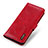 Funda de Cuero Cartera con Soporte Carcasa M11L para Samsung Galaxy A32 5G Rojo