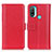 Funda de Cuero Cartera con Soporte Carcasa M13L para Motorola Moto E30 Rojo