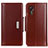 Funda de Cuero Cartera con Soporte Carcasa M13L para Samsung Galaxy XCover 5 SM-G525F Marron