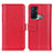 Funda de Cuero Cartera con Soporte Carcasa M14L para Oppo Reno5 A Rojo