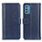 Funda de Cuero Cartera con Soporte Carcasa M14L para Samsung Galaxy M52 5G Azul